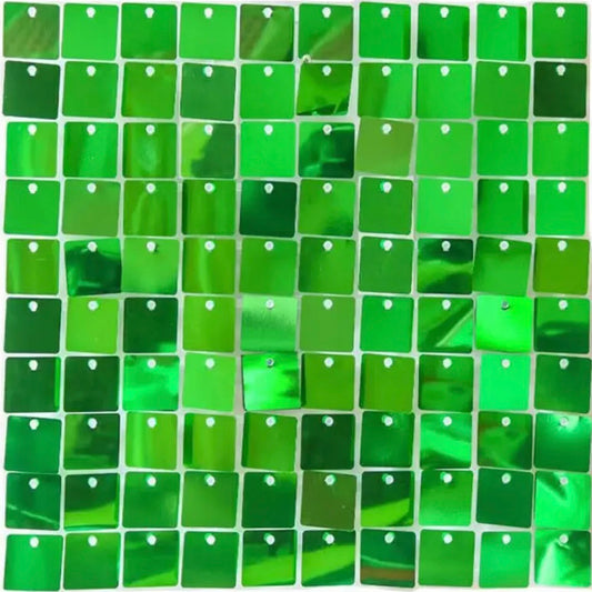 Green Sequin Panel