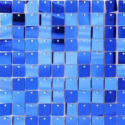 Blue Sequin Panel
