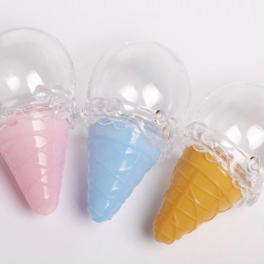 4 pcs Mini Ice Cream Plastic Container