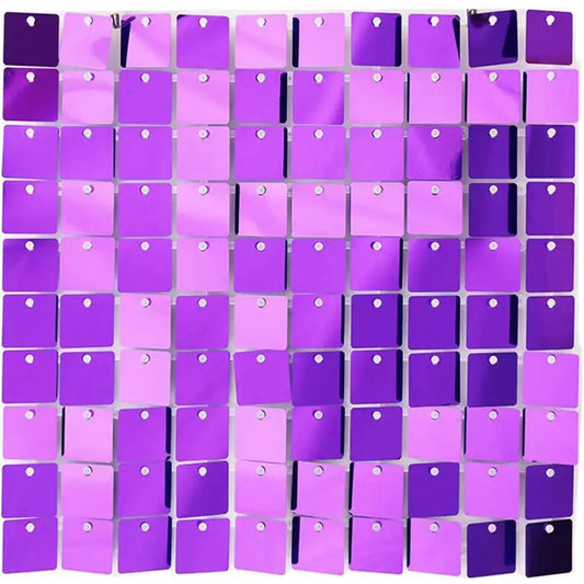 Purple Sequin Panel