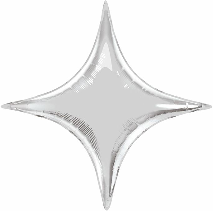 20” Starpoint Silver Foil Balloon (PACK of 3)