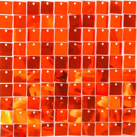 Tangerine Sequin Panel