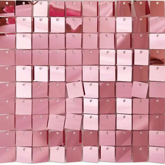 Pink Sequin Panel
