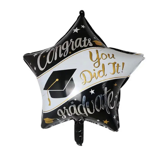 18” Congrats You Did It Foil Balloon (PACK OF 3)