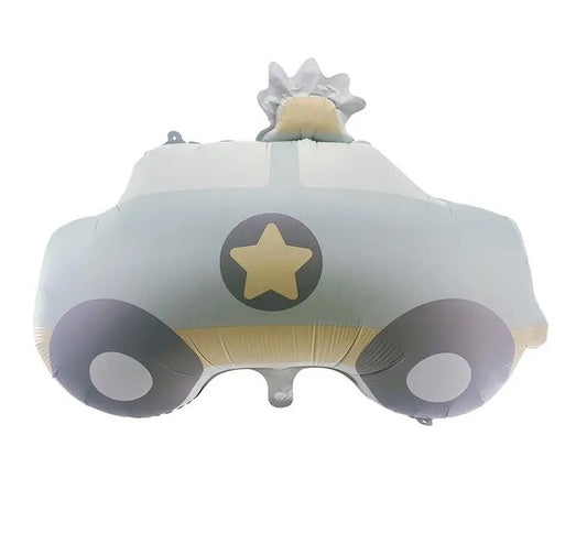 22” Pastel Police Car Balloon (PACK OF 3)