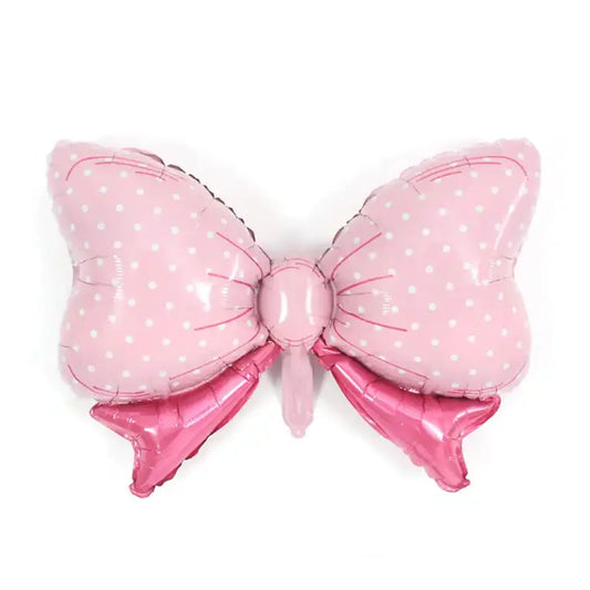 32” Pink Bow Foil Balloon (PACK OF 3)
