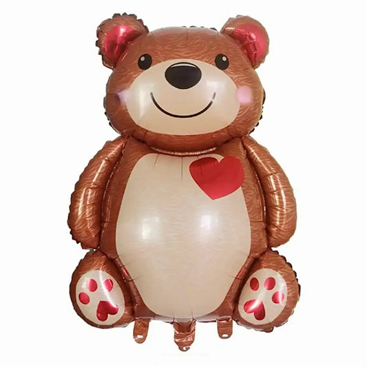 36” Teddy Bear Foil Balloon (PACK OF 3)