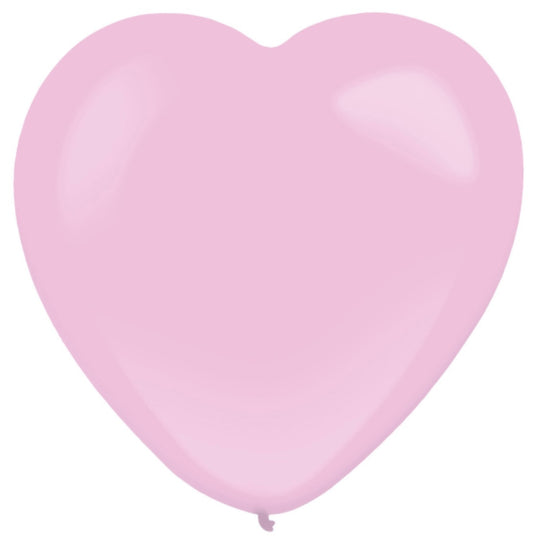 12” EVERTS Heart Pink (50 pcs)