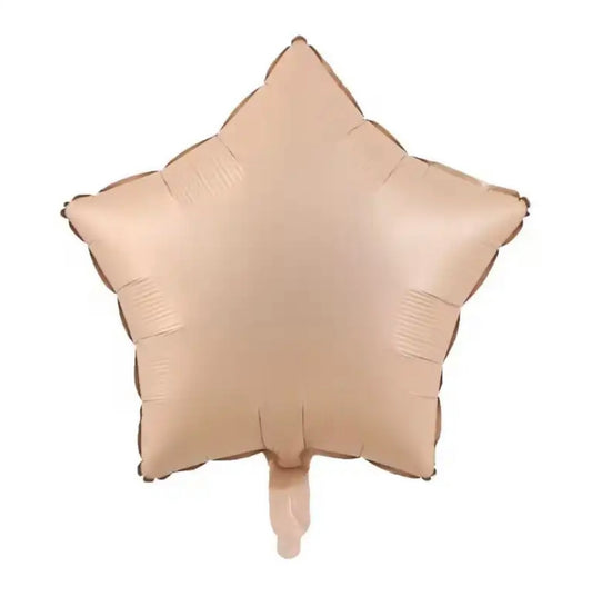 18" Caramel Solid Star (PACK of 3)