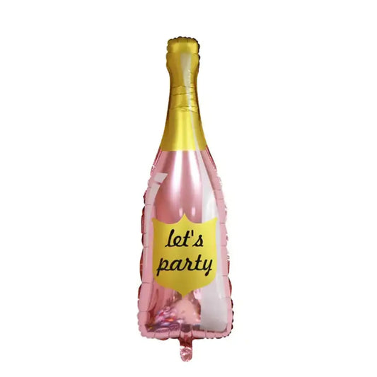 36” Lets Party Bottle Foil Balloon (PACK OF 3)