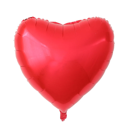 32" Red Solid Heart (PACK OF 3)