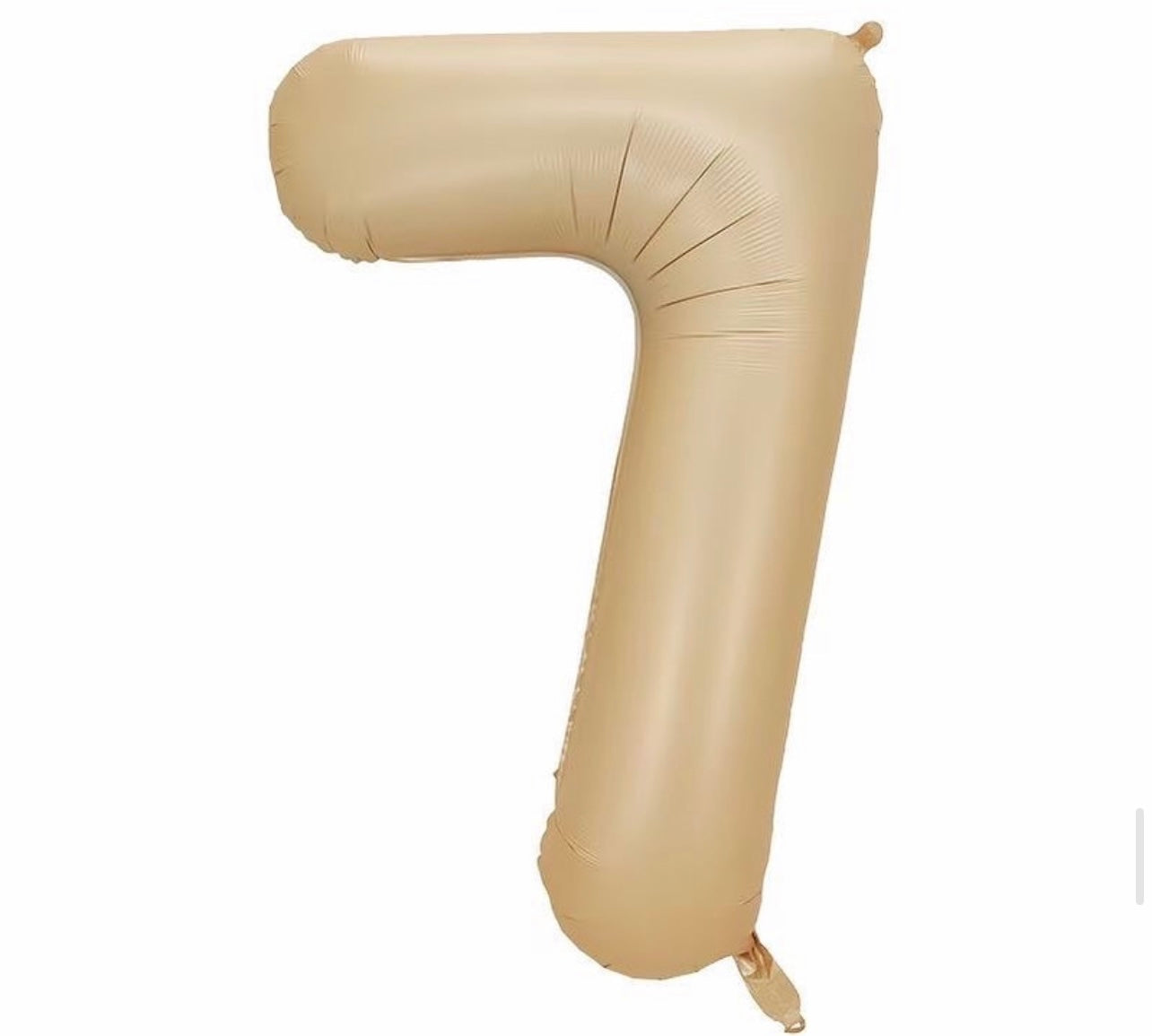 34" Caramel Matte Number 7 (Pack of 3)