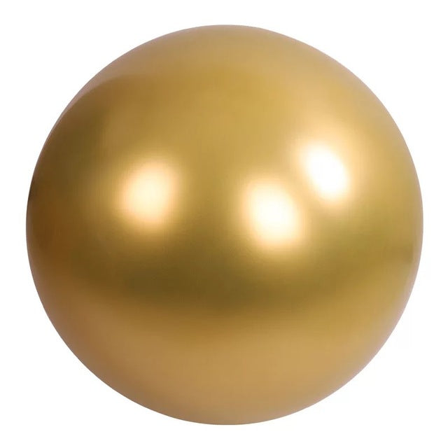 32" CHROME Round Gold (10 pcs)