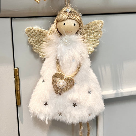 Little Fairy Ornament White