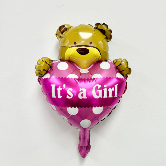 Airfill Only Mini Shape Bear Its a Girl (PACK of 3)