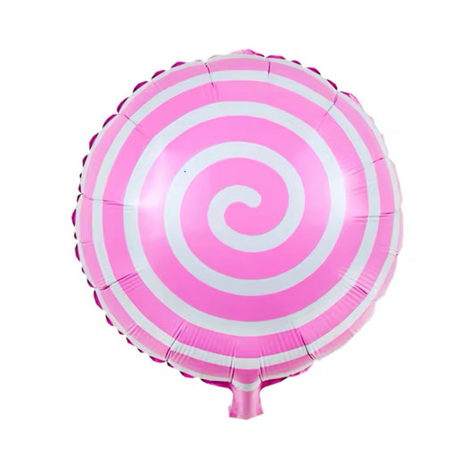18" Candy Foil Circle PINK (PACK of 3)