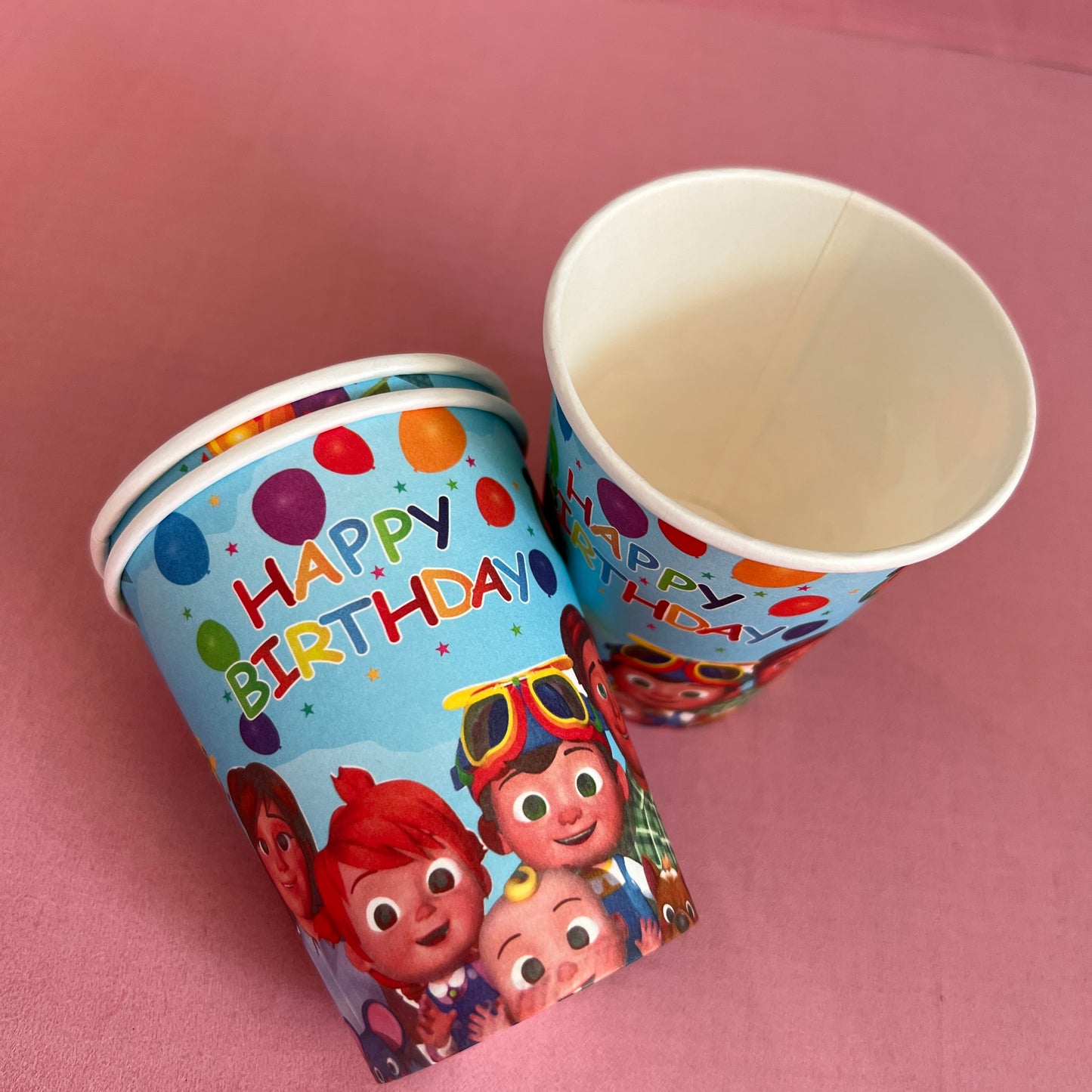 Cocomelon Paper Cups (10 pcs)