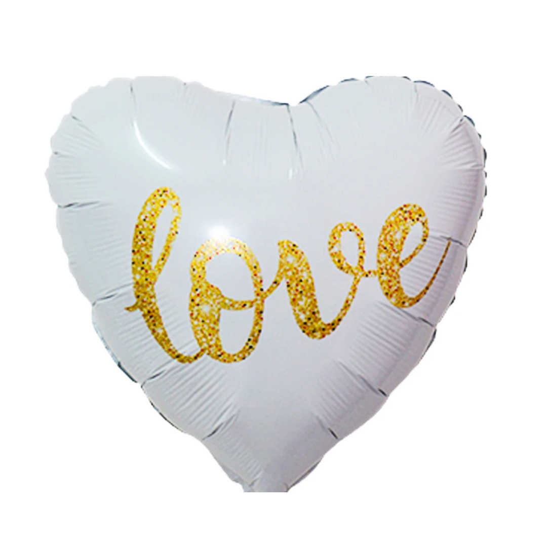 18" Love Foil Heart (PACK of 3)