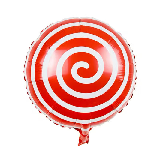 18" Candy Foil Circle RED (PACK of 3)