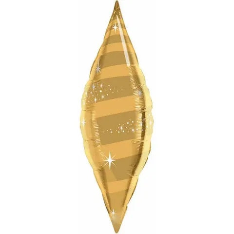 40” Taper Gold Foil Balloon (PACK of 3