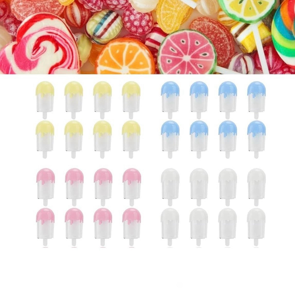 6 pcs Ice Cream Shape Candy Box