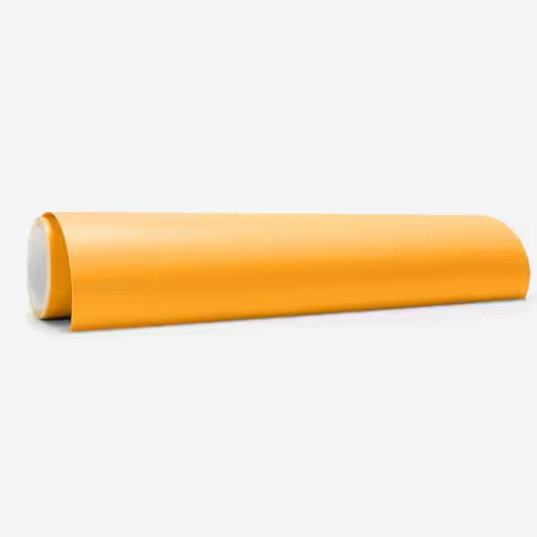 Matte Yellow Removable Craft Vinyl