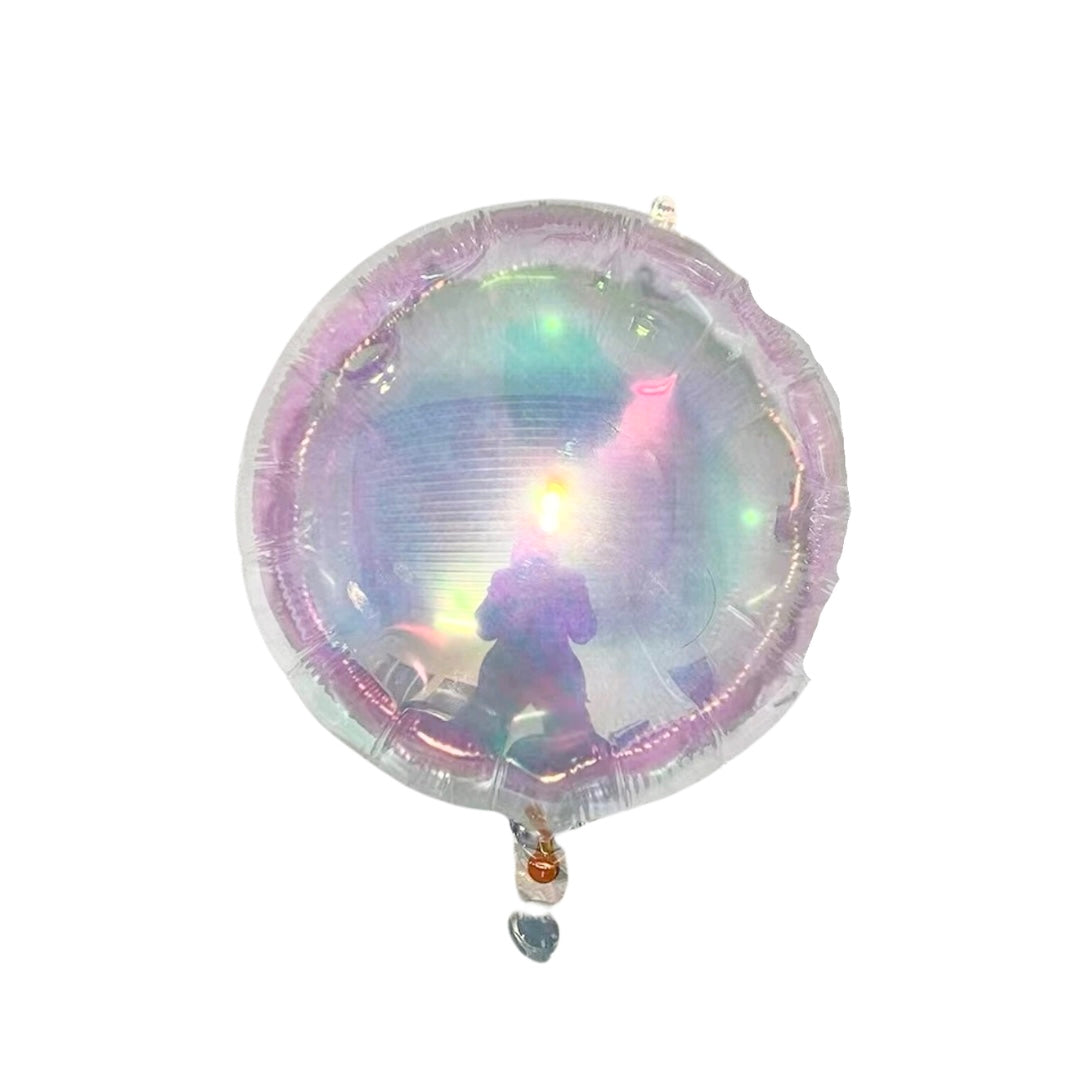 18" Silver Solid Circle (PACK of 3)