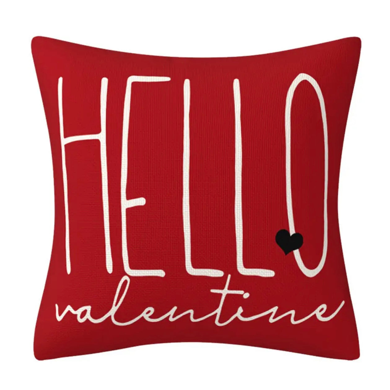 Pillow Cover Hello Valentine