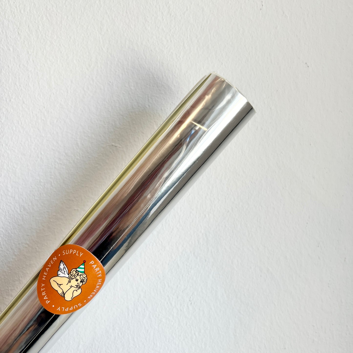 Shiny Silver Removable Craft Vinyl