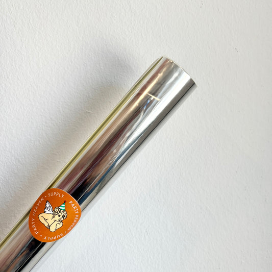 Shiny Silver Removable Craft Vinyl
