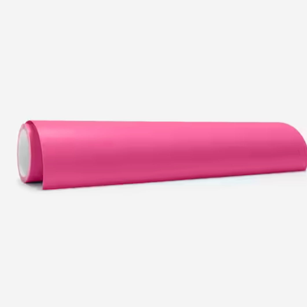 Matte Bright Pink Removable Craft Vinyl