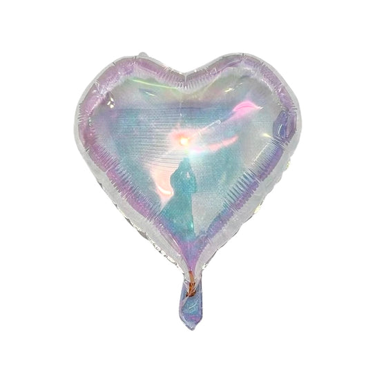 18" Iridescent Heart (PACK of 3)