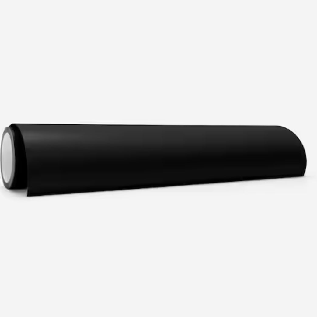 Matte Black Removable Craft Vinyl