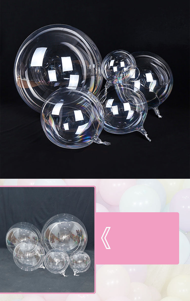 10" Bobo Clear Bubble Balloon (10 pcs)