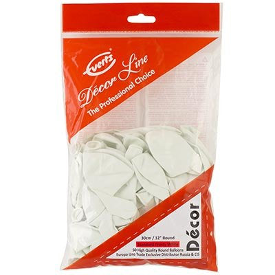 11" EVERTS Standard Frosty White (50 pcs)