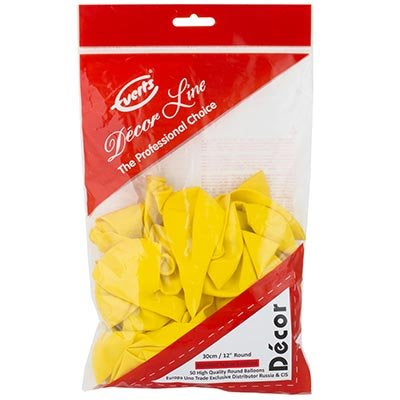 11" EVERTS Standard Yellow Sunshine (50 pcs)