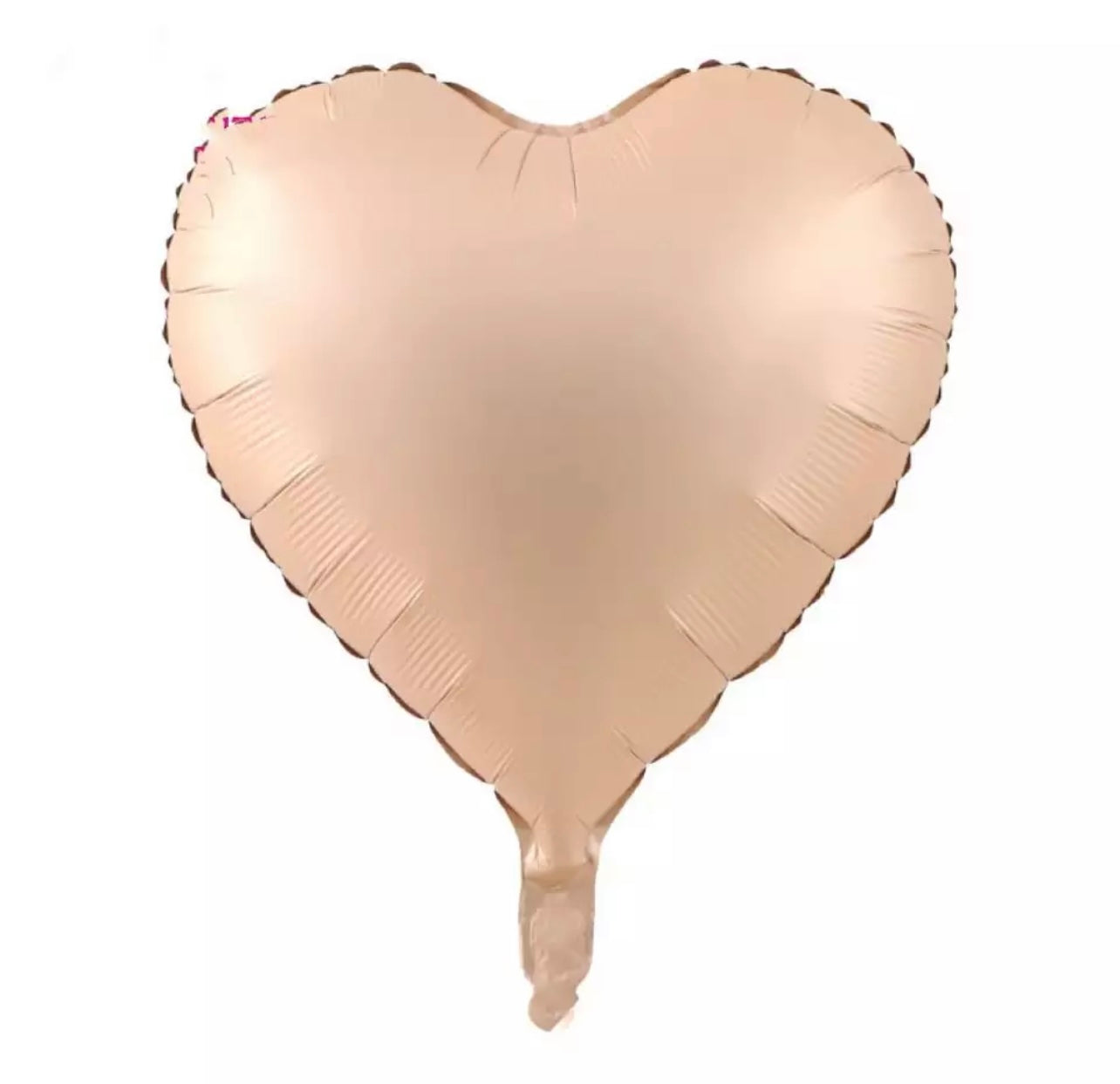 18" Caramel Solid Heart (PACK of 3)