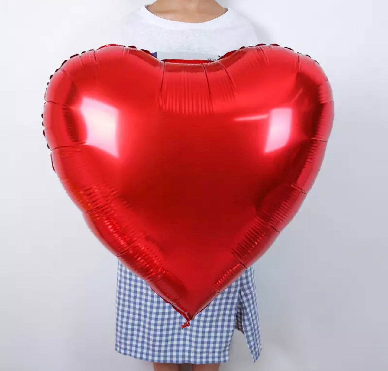 32" Red Solid Heart (PACK OF 3)