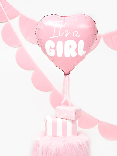 18” Foil Balloon Heart - It's a girl