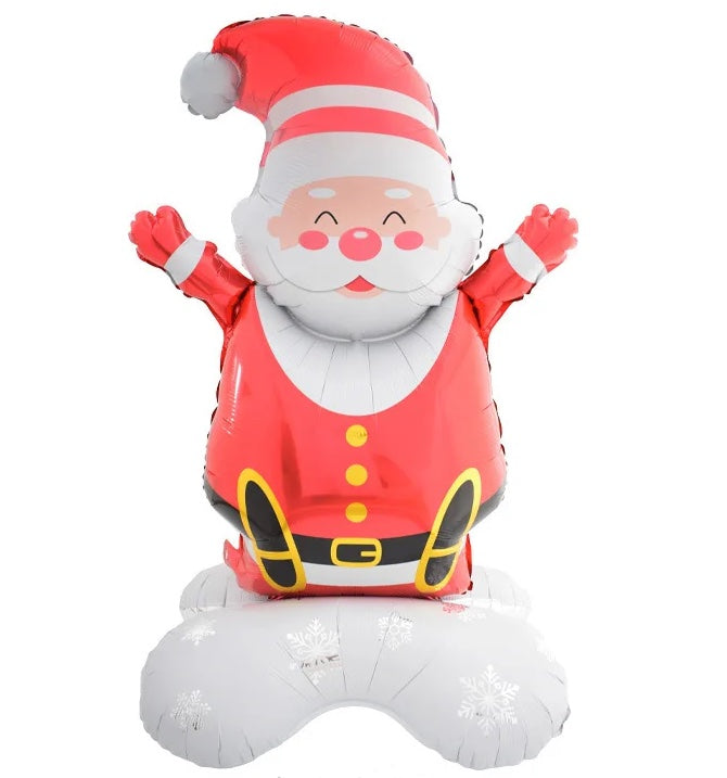 58” Santa Foil Standing Balloon (PACK OF 3)