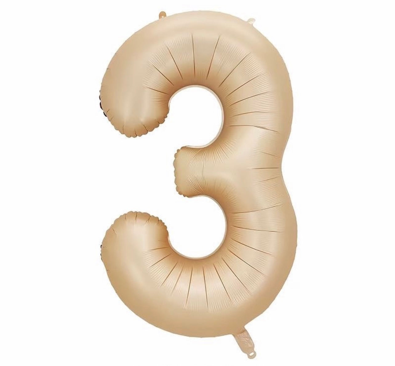 34" Caramel Matte Number 3 (Pack of 3)