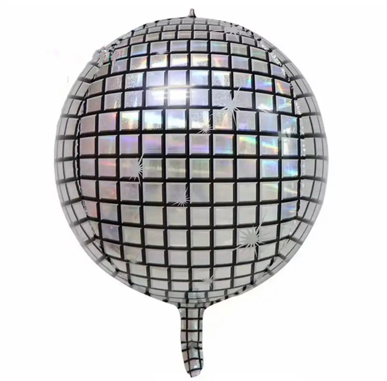 22” Disco Ball Print 4D Foil Balloon (PACK of 3)