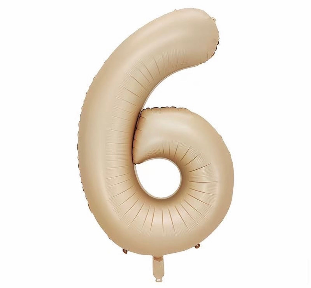 34" Caramel Matte Number 6 (Pack of 3)